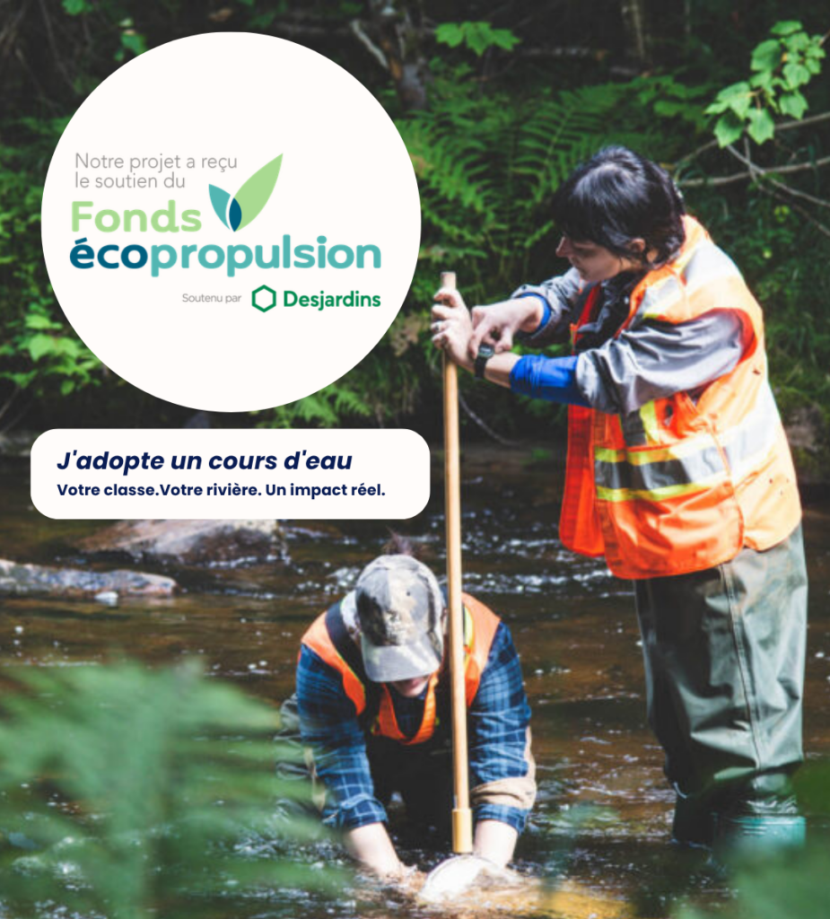 PROGRAMME J'ADOPTE UN COURS D'EAU!